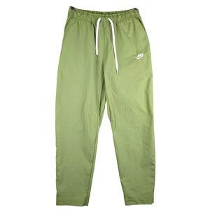 Nike Woven Pants Lightweight Olive Green Drawstring‎ Waist Casual Large